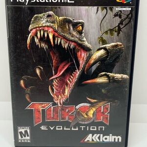 Turok Evolution for PlayStation 2 - Black tested complete w manual